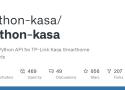 python-kasa/python-kasa: 🏠🤖 Python API for TP-Link Kasa Smarthome products